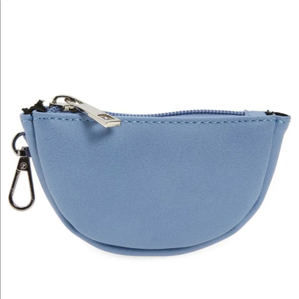 Nordstrom BP. Half Moon Pouch - Blue - NEW